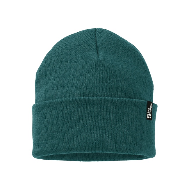  Jack Wolfskin Rib Beanie Unisex Yeşil Bere