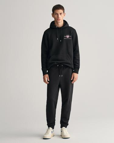  GANT Erkek Siyah Regular Fit Eşofman Altı