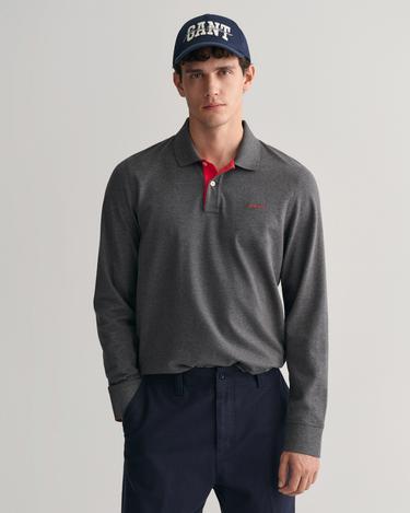 GANT Erkek Gri Regular Fit Polo