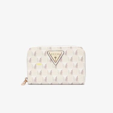  Guess Wave Medium 44140 Kadın Ekru Cüzdan