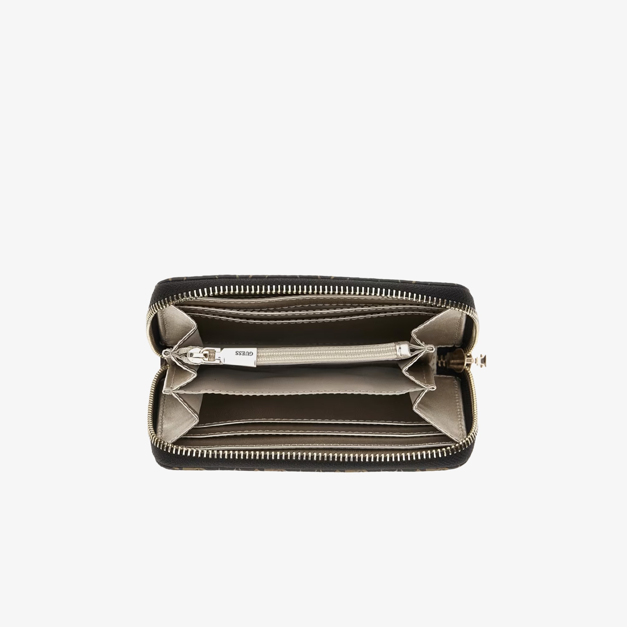 Guess Laurel Phone Cro Noreen Camera Crossbody Kadın Kahverengi Cüzdan