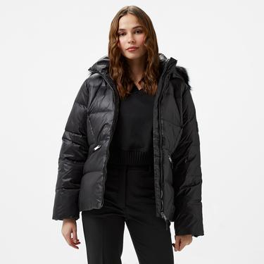  Calvin Klein Padded Real Down Kadın Siyah Mont
