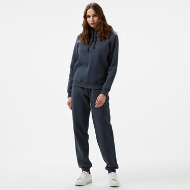  Calvin Klein Jeans Monologo Cuffed Kadın Siyah Eşofman Altı