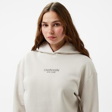  Calvin Klein New York Kadın Gri Sweatshirt