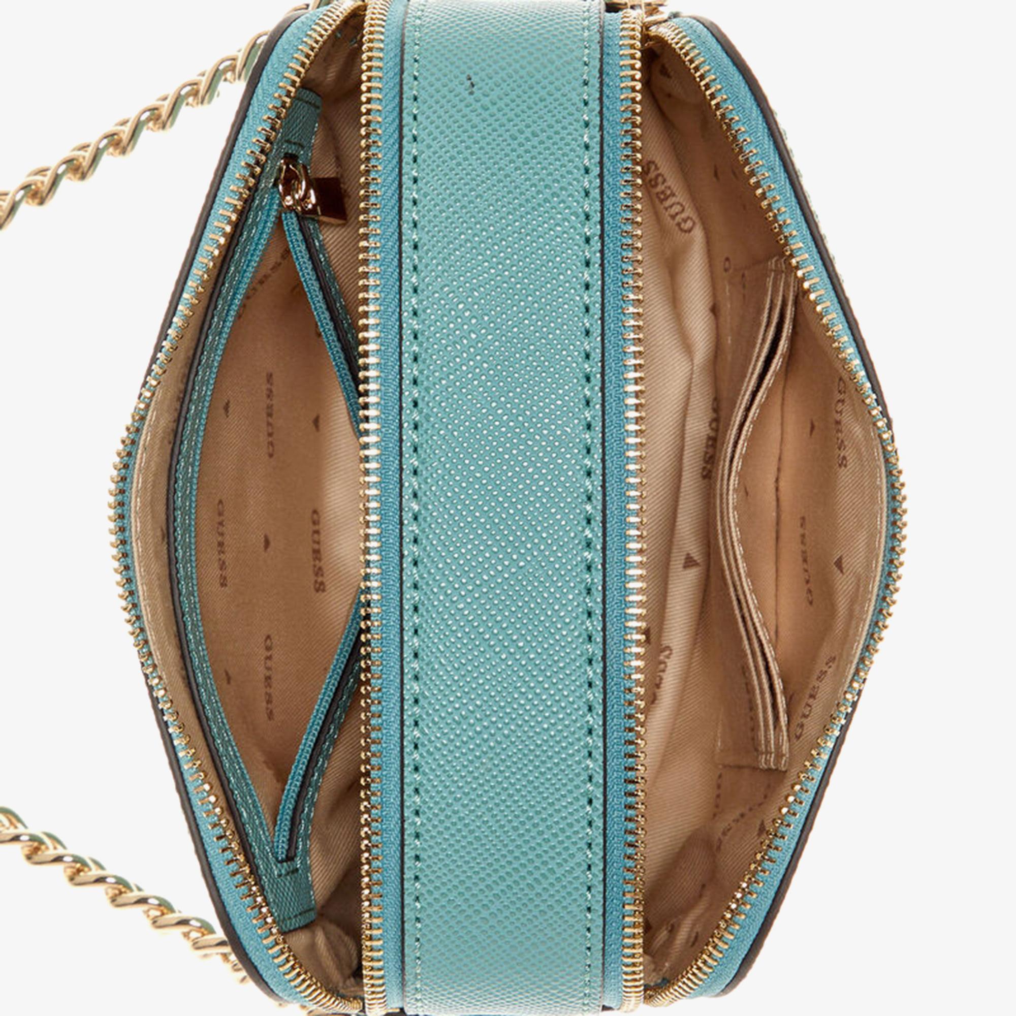 Guess 79140 Kadın Mavi Çapraz Askılı Çanta