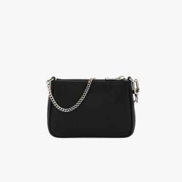  Guess Noelle Mini Zip Kadın Siyah El Çantası