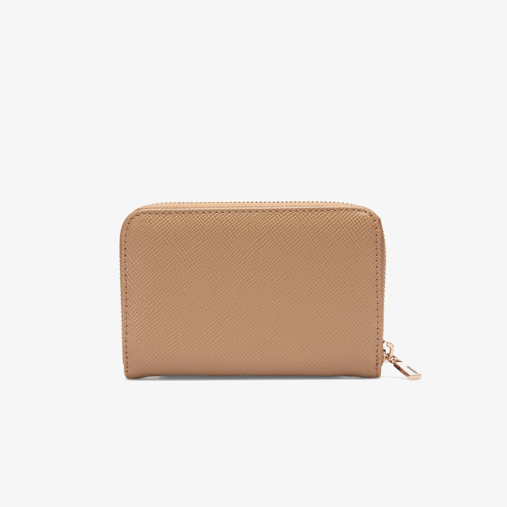 Guess Laurel Card & Co Noreen Camera Crossbody Kadın Kahverengi Cüzdan