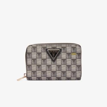  Guess Wave Medium Zi 44140 Kadın Siyah Cüzdan