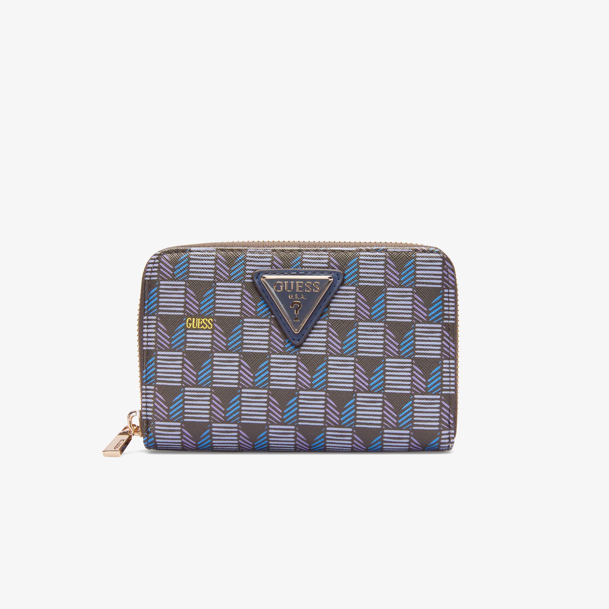 Guess Wave Medium 44140 Kadın Mavi Cüzdan