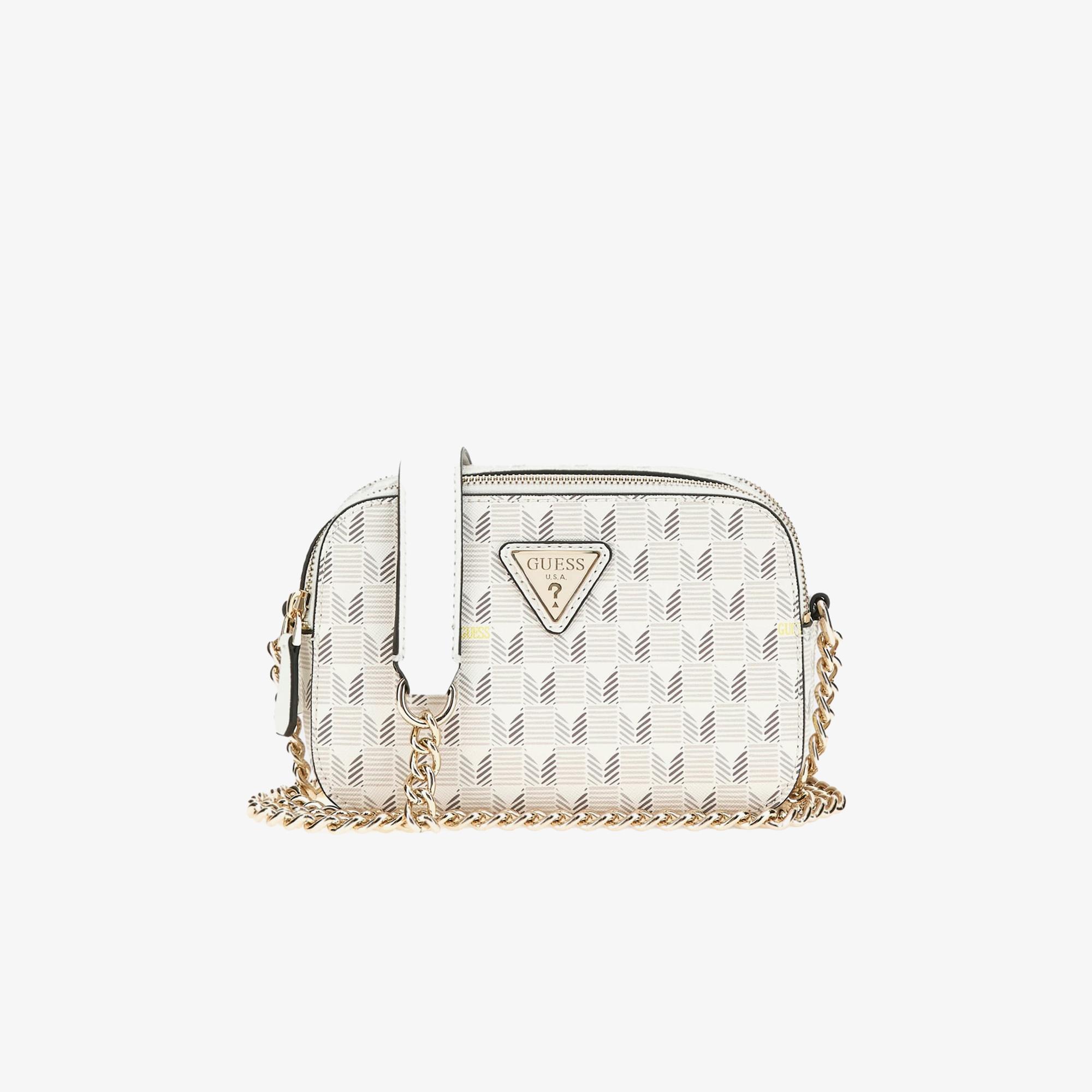 Guess Vikky Iı Large 44140 Kadın Gri Çapraz Askılı Çanta