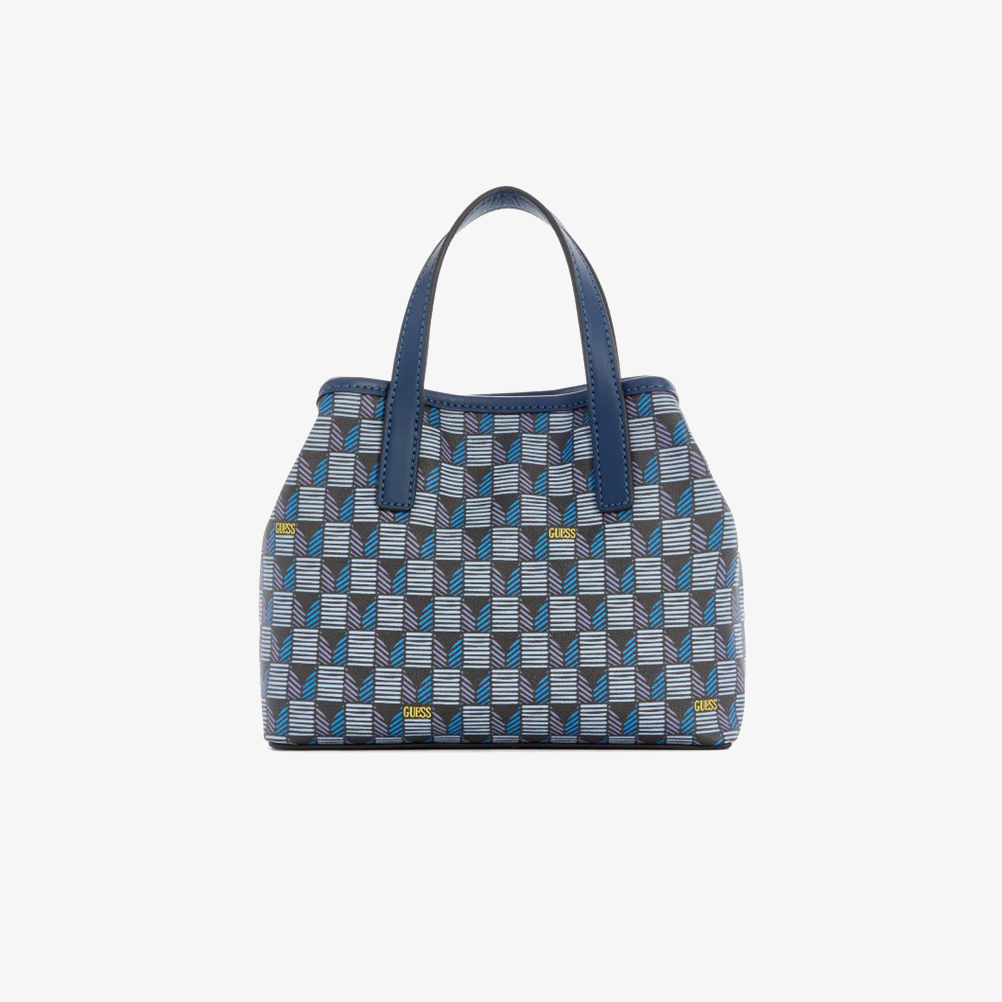 Guess Vikky Ii Large Tote G Wave Mini Tote Kadın Mavi Tote