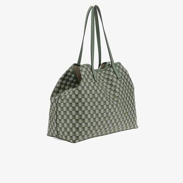  Guess Vikky Iı Large 44290 Kadın Yeşil Tote Çanta
