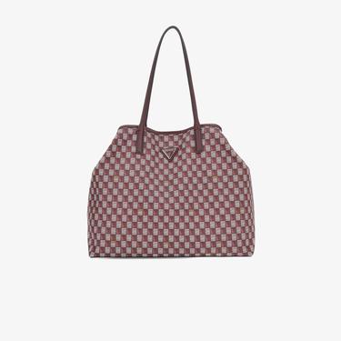  Guess Vikky Iı Large 44290 Kadın Renkli Tote Çanta