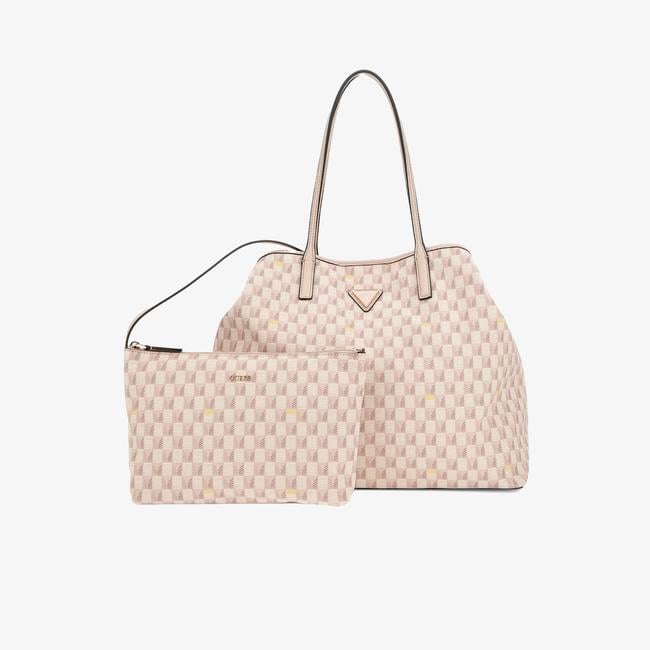  Guess Vikky II Large 44290 Kadın Pembe Tote Çanta