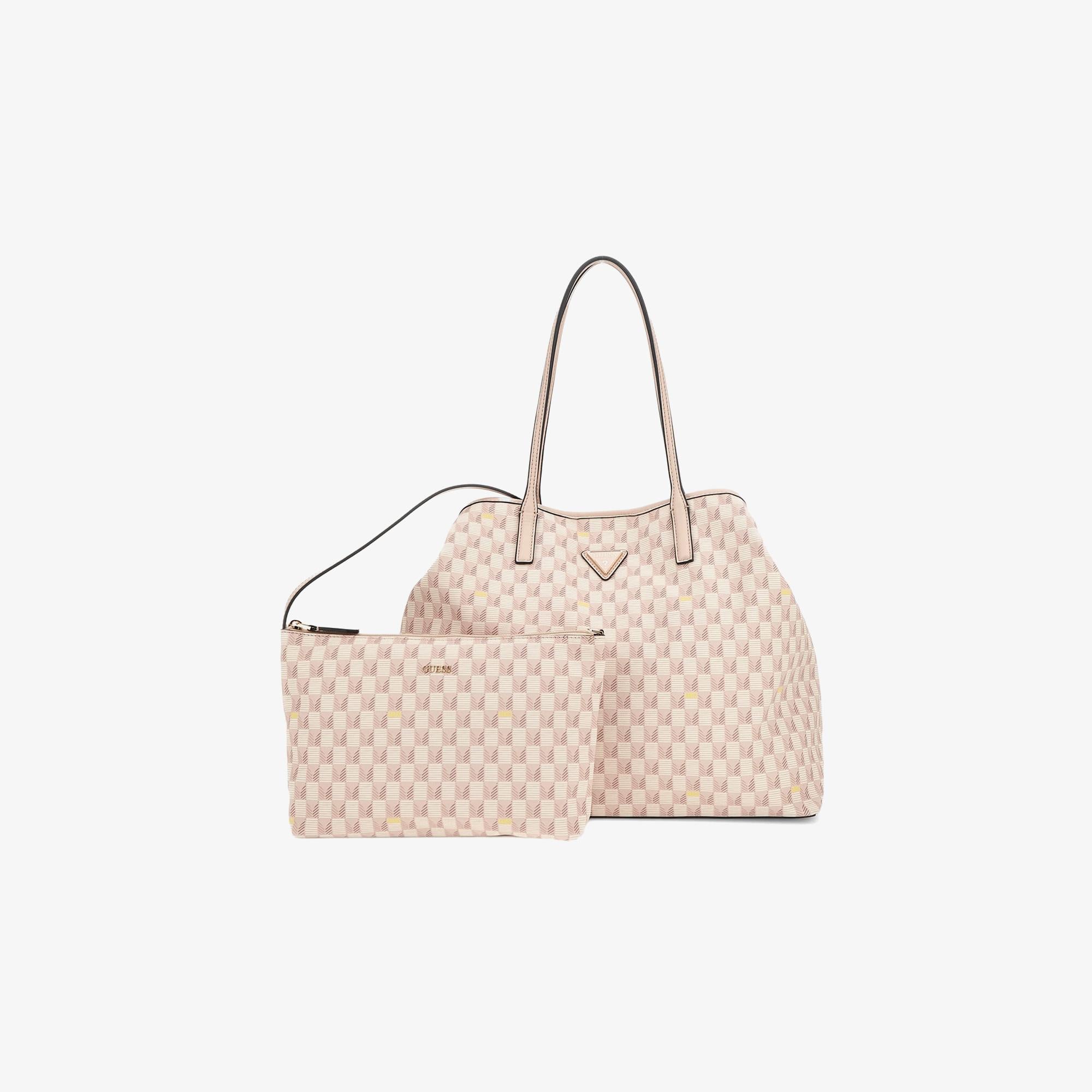 Guess Vikky II Large Tote Kadın Pembe Omuz Çantası