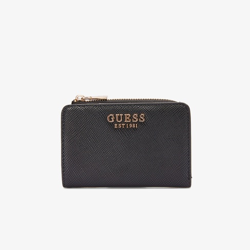  Guess Laurel Card & Co Laurel Zip Arned Kadın Siyah Cüzdan