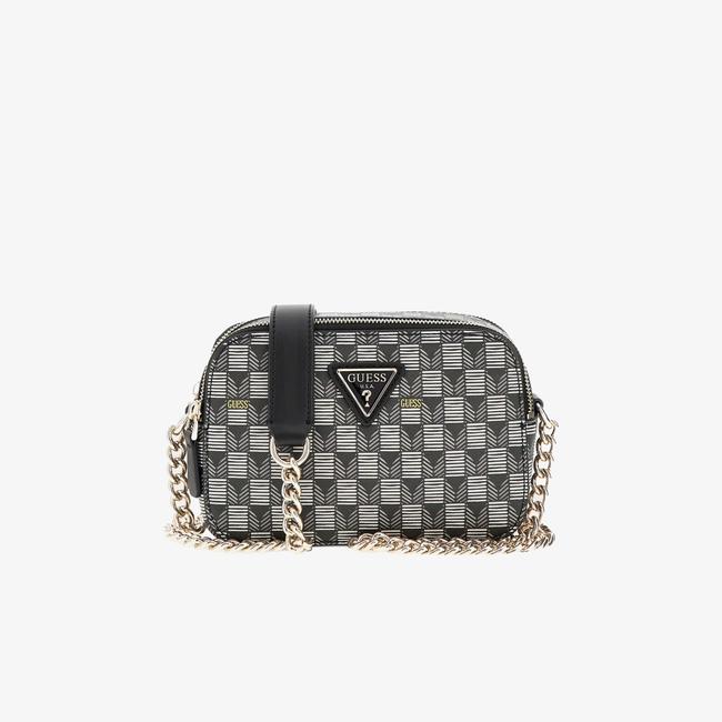  Guess Vikky Iı Large 44140 Kadın Siyah Çapraz Askılı Çanta