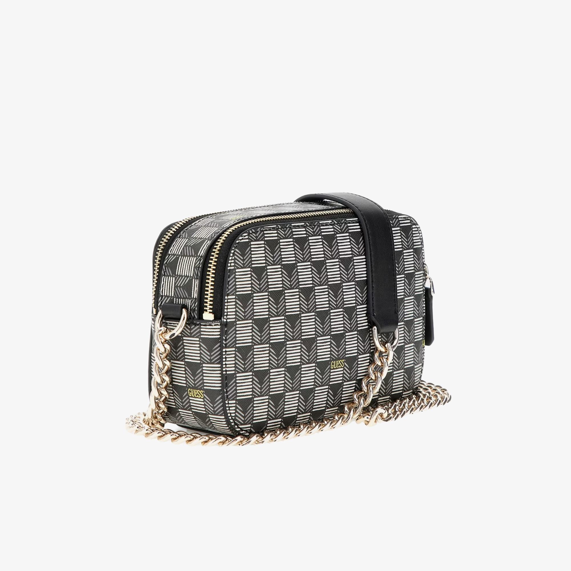 Guess Vikky Iı Large 44140 Kadın Siyah Çapraz Askılı Çanta