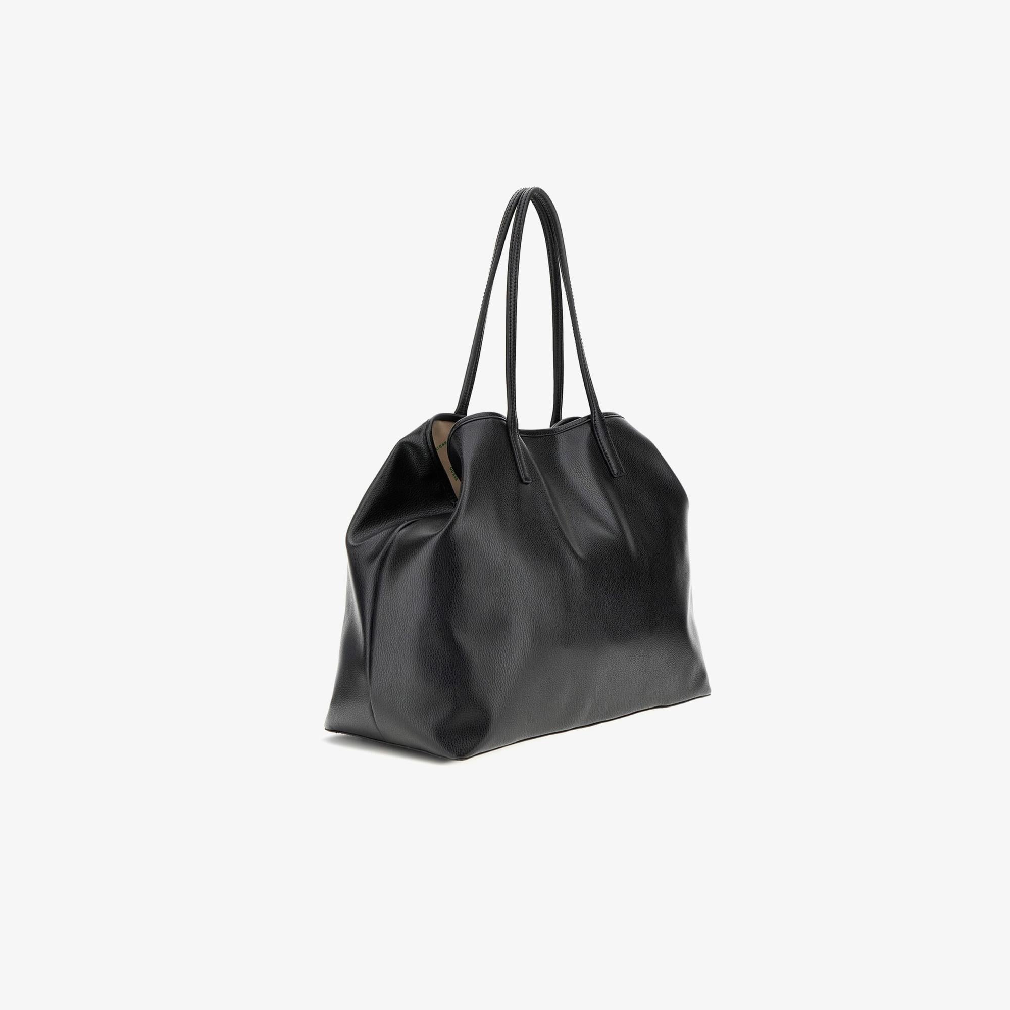 Guess Mietta Victtoria Tote Kadın Siyah Omuz Çantası