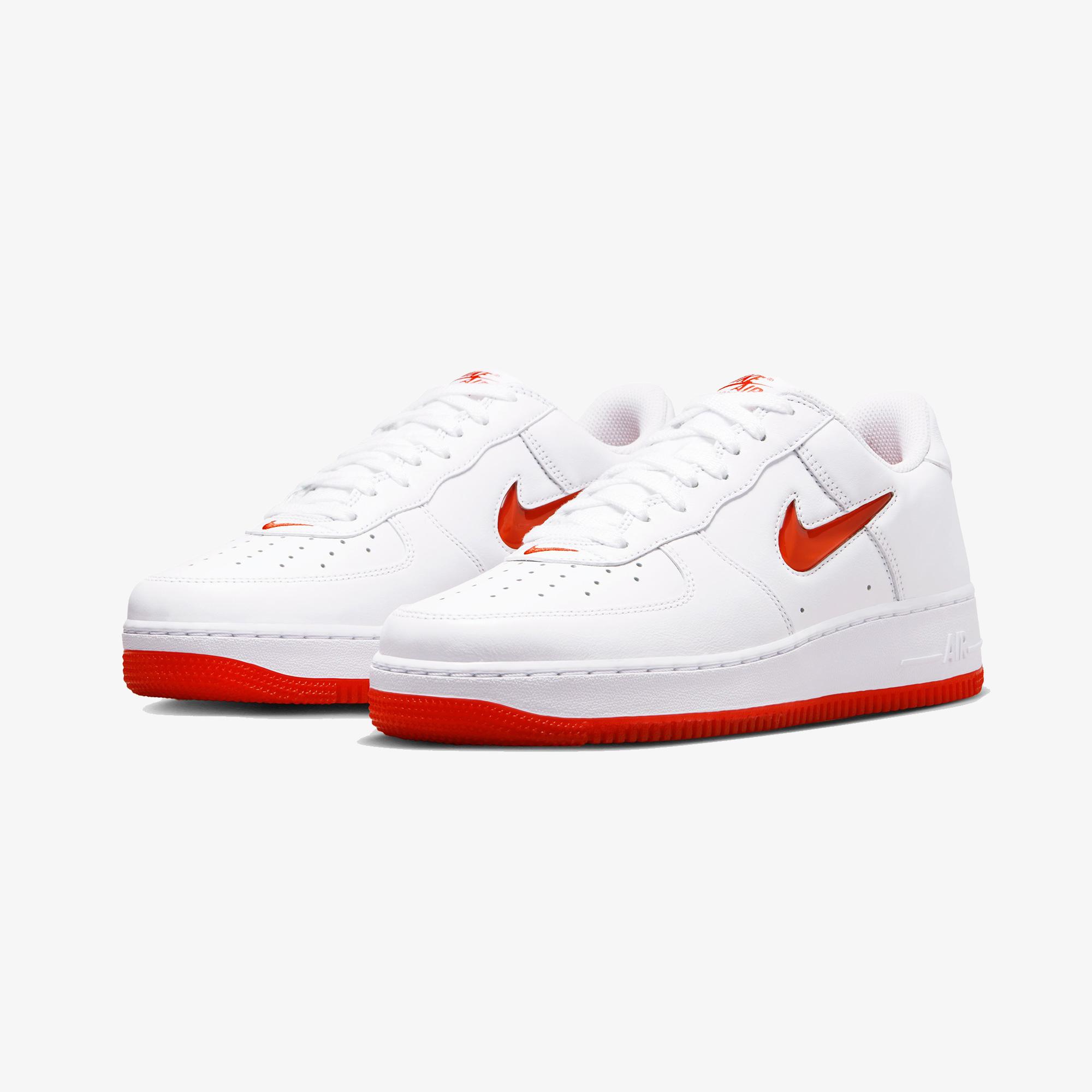 Nike Air Force 1 Low Retro Erkek Beyaz Spor Ayakkabı
