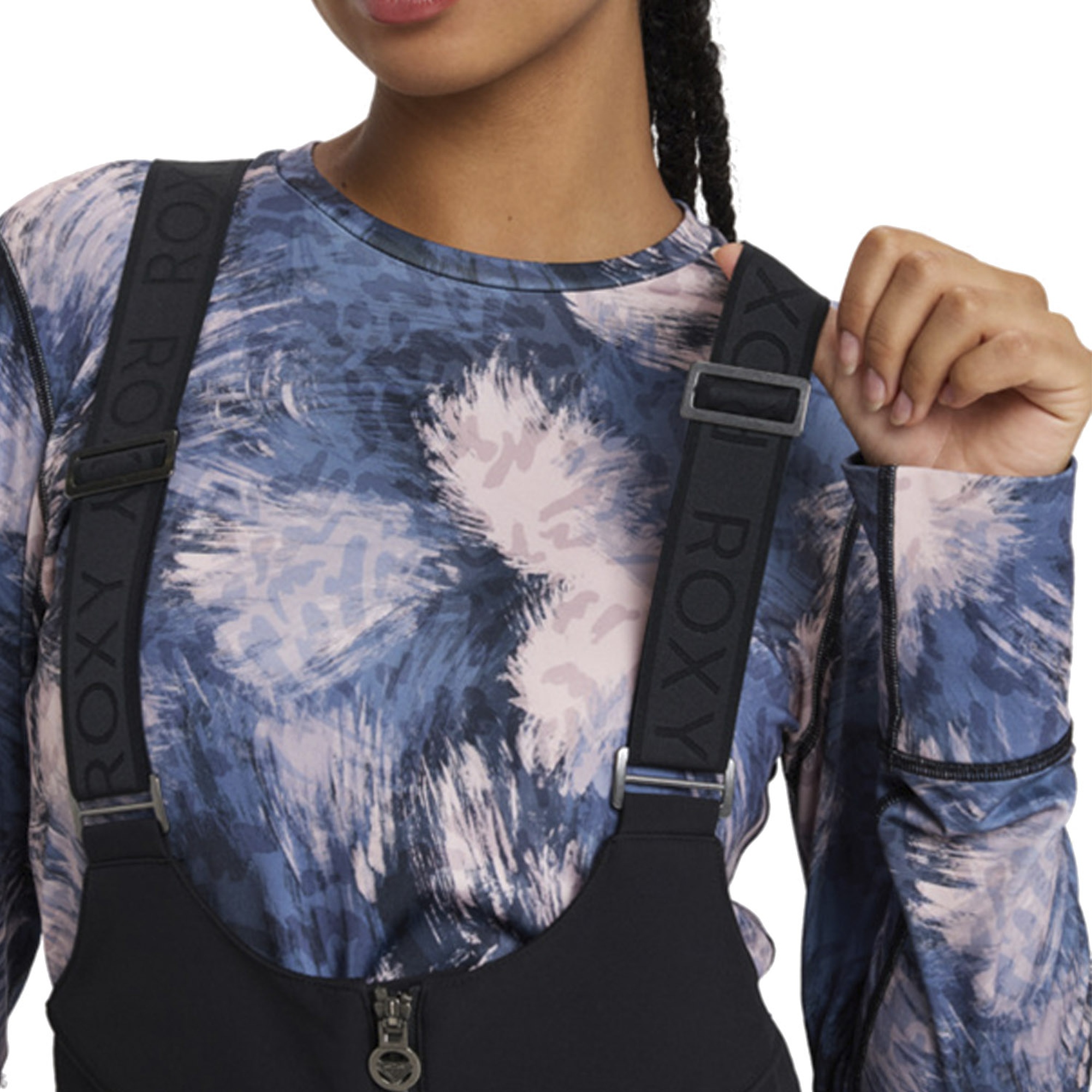 Roxy Summit Bib Pt Kadın Siyah Snowboard Pantolonu