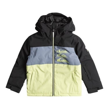  Quiksilver Groomer Kids Erkek Çocuk Siyah Snowboard Ceketi