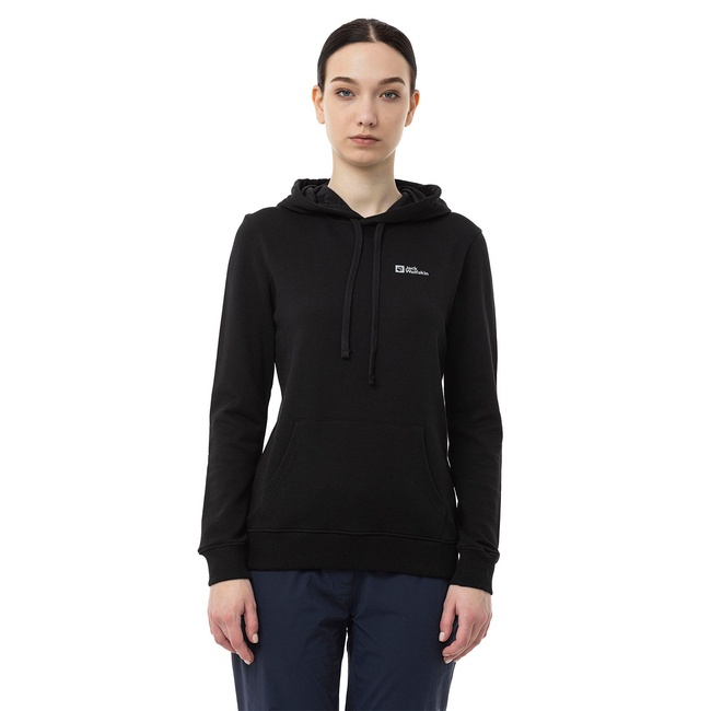  Jack Wolfskin Alice Hoody Kadın Siyah Sweatshirt