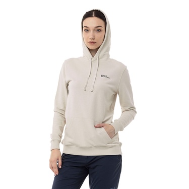  Jack Wolfskin Alice Hoody Kadın Bej Sweatshirt
