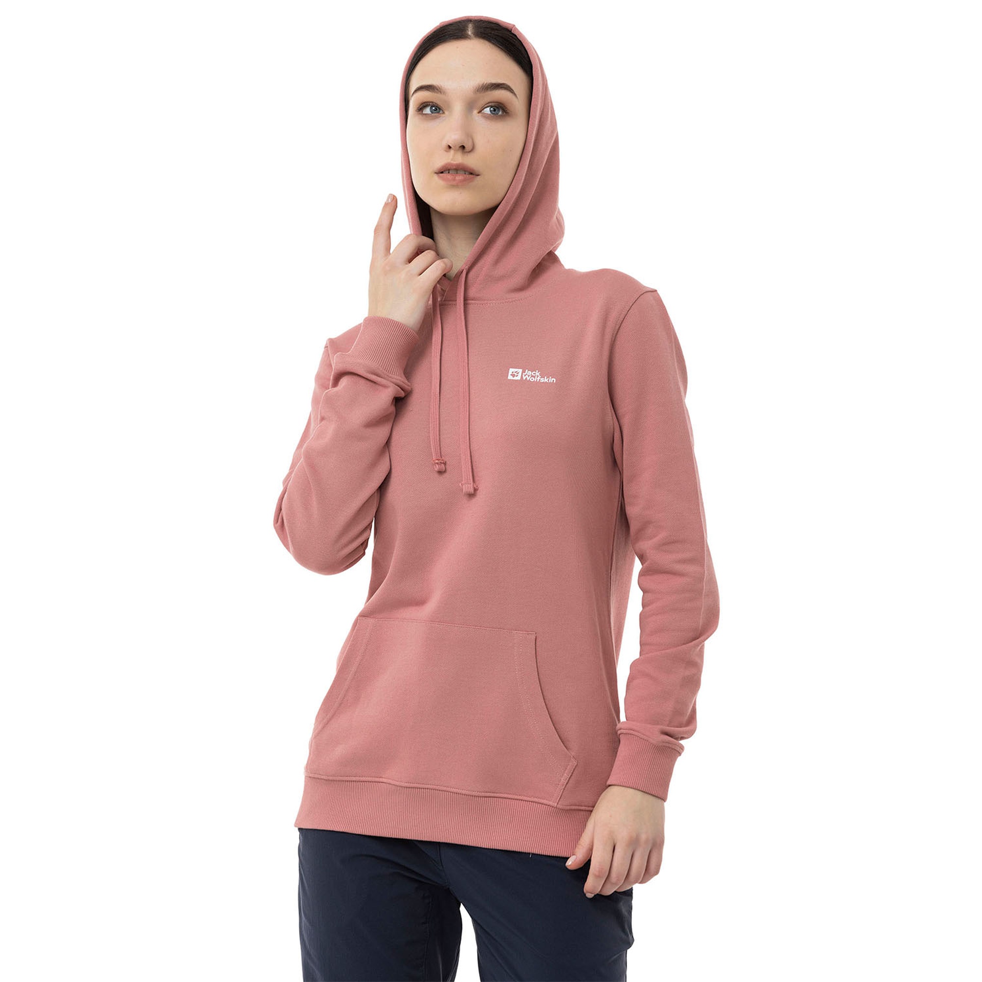 Jack Wolfskin Alice Hoody Kadın Pembe Sweatshirt