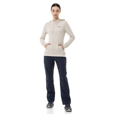  Jack Wolfskin Alice Hoody Kadın Bej Sweatshirt