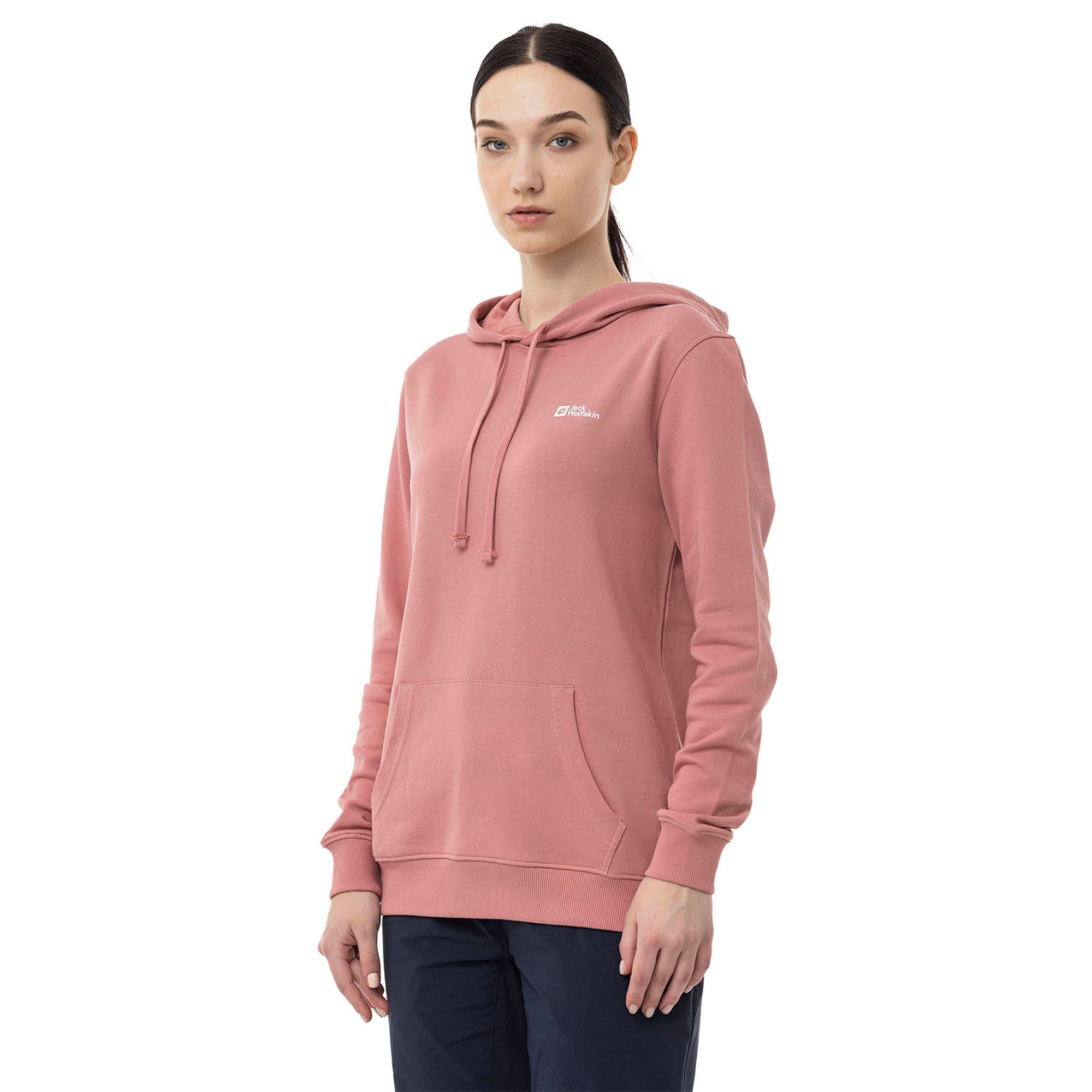 Jack Wolfskin Alice Hoody Kadın Pembe Sweatshirt