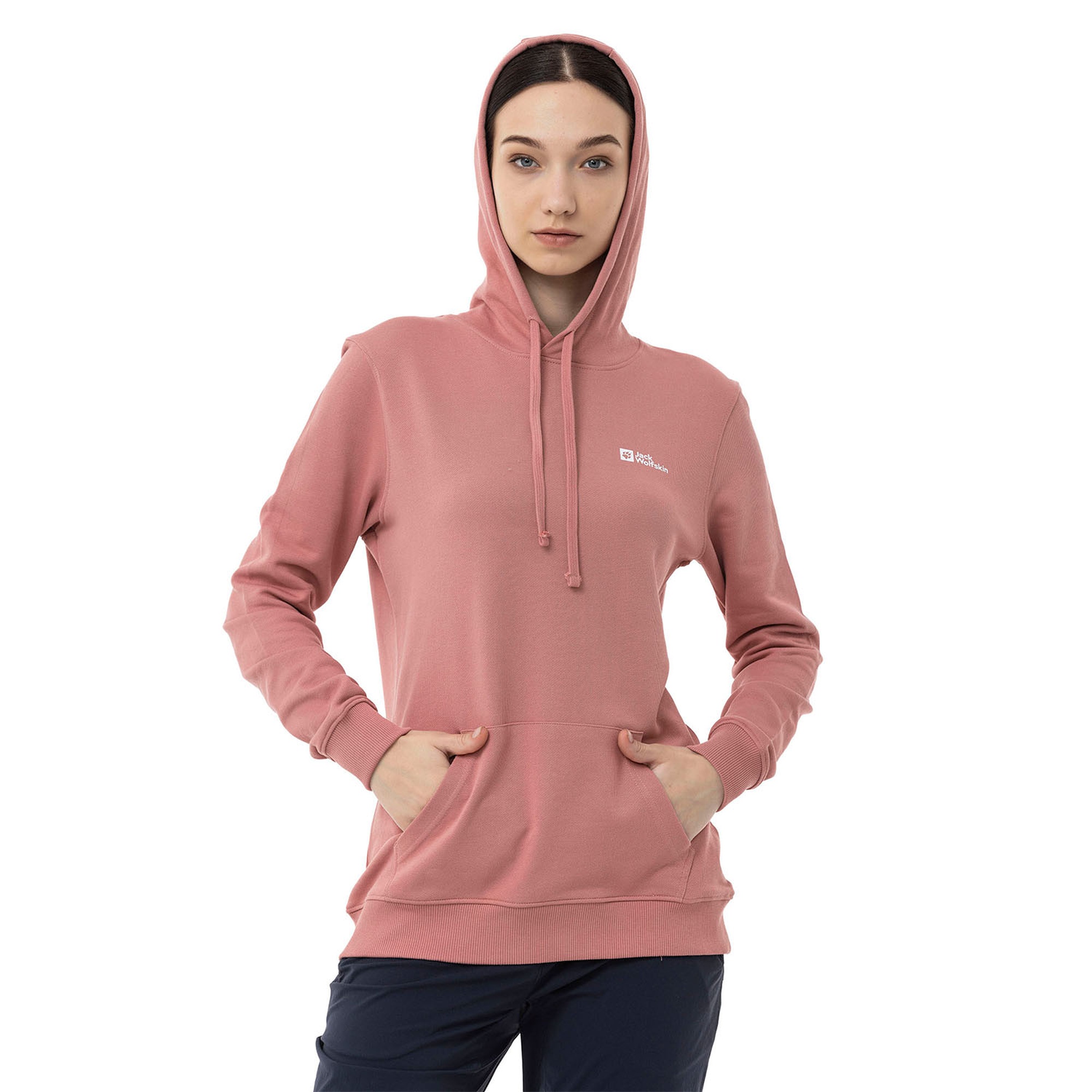 Jack Wolfskin Alice Hoody Kadın Pembe Sweatshirt