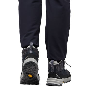  Jack Wolfskin Cyrox Texapore Mid Kadın Mavi Bot