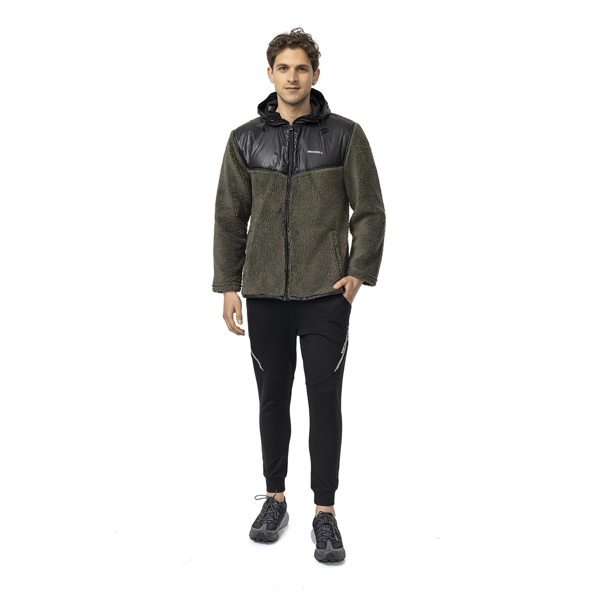 Merrell Job Erkek Yeşil Polar Ceket