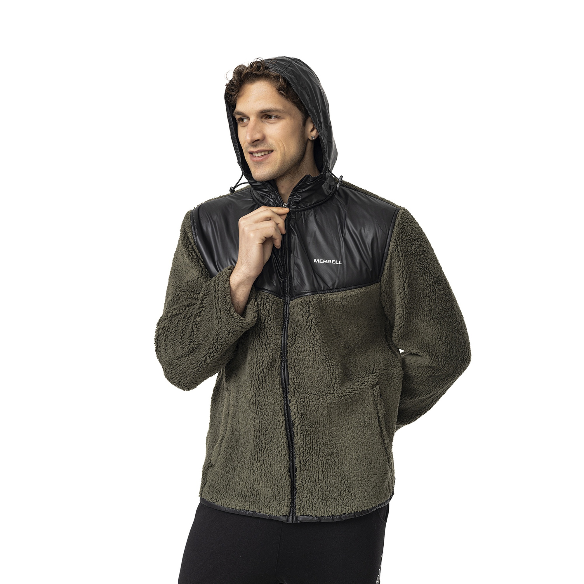 Merrell Job Erkek Yeşil Polar Ceket