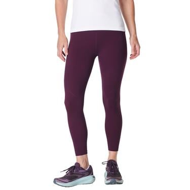  Sweaty Betty Power 7/8 Workout Leggings Kadın Mor Fitness Tayt