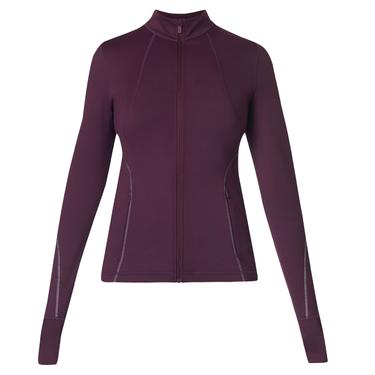  Sweaty Betty Therma Boost Running Zip Up Kadın Mor Koşu Ceketi