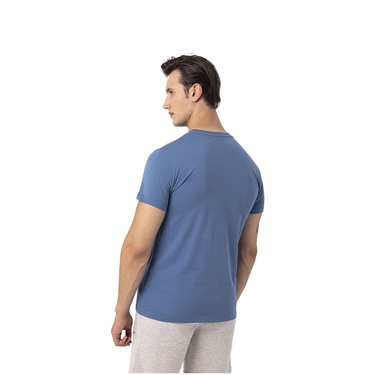  Merrell Taurus Erkek Mavi Tişört