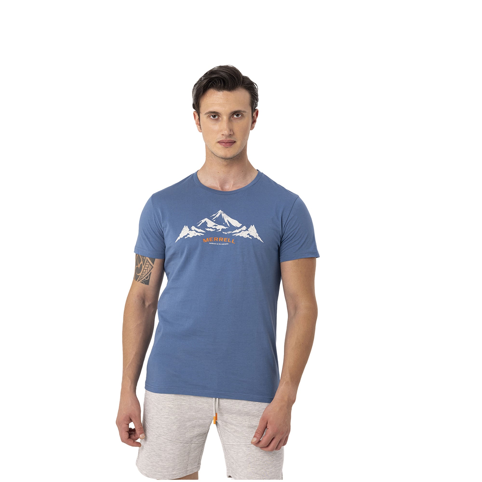 Merrell Taurus Erkek Mavi Tişört