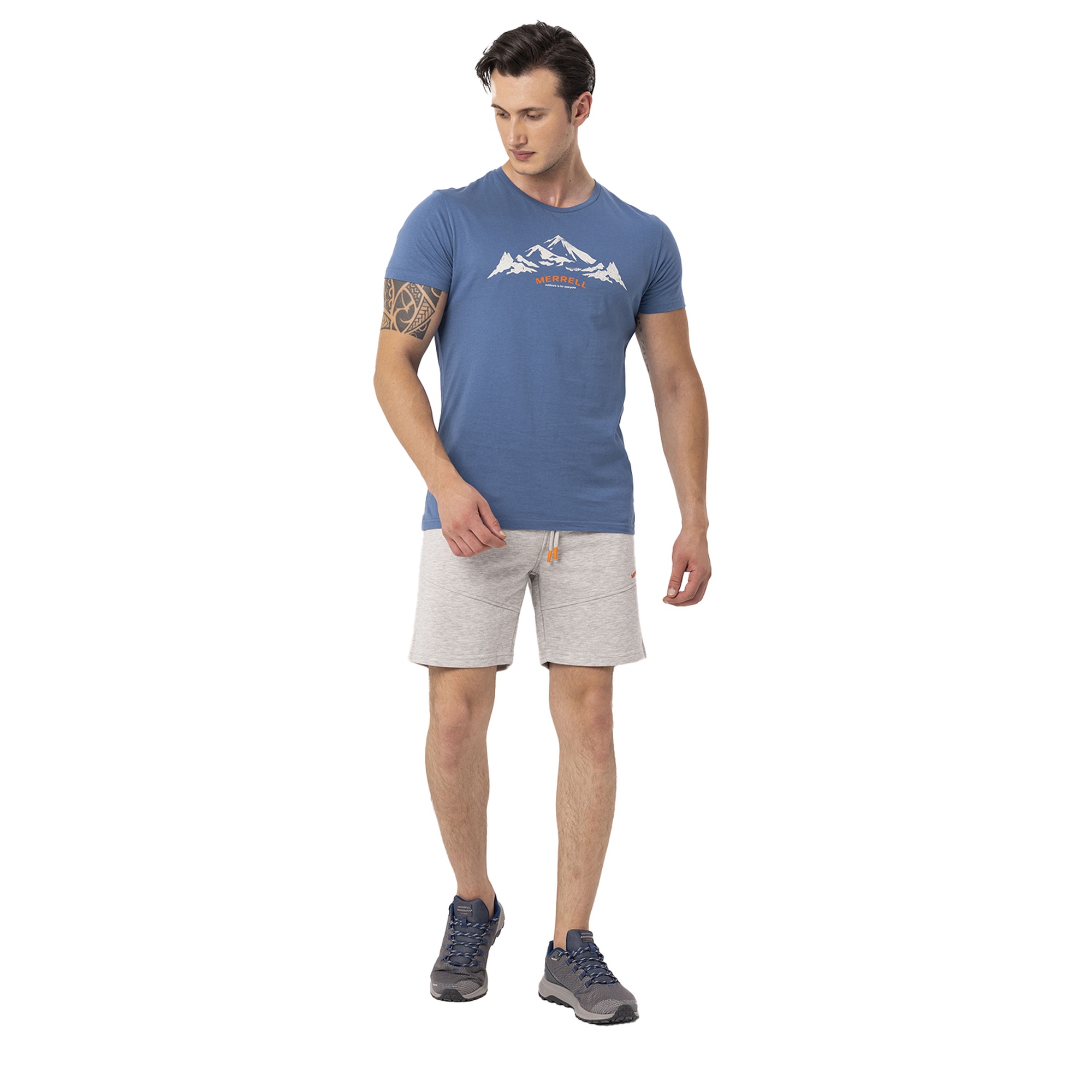 Merrell Taurus Erkek Mavi Tişört