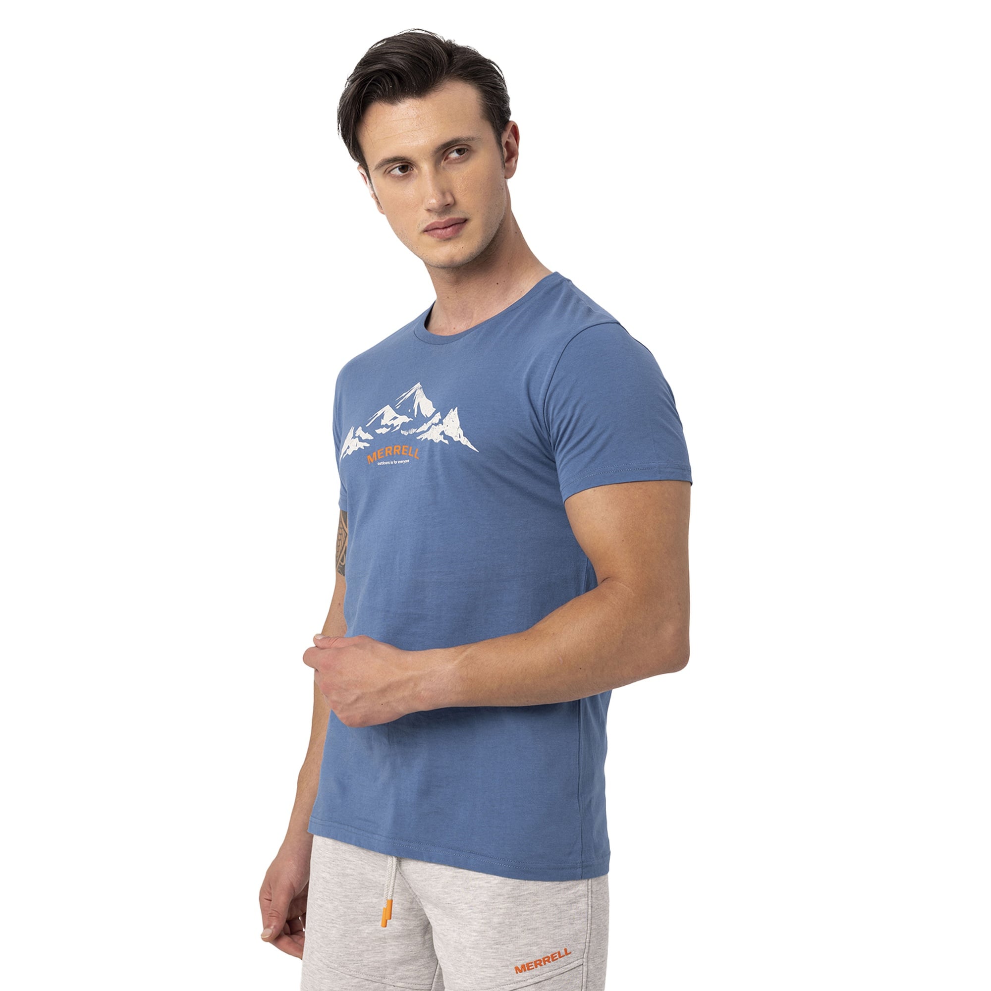 Merrell Taurus Erkek Mavi Tişört