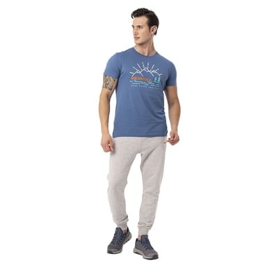  Merrell Tobi Erkek Mavi Tişört