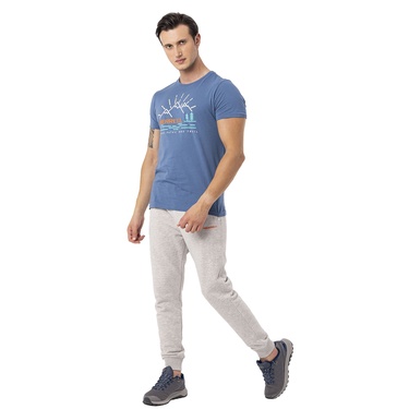  Merrell Tobi Erkek Mavi Tişört