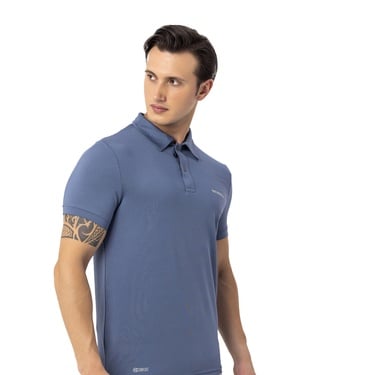  Merrell Pace Erkek Mavi Polo Tişört