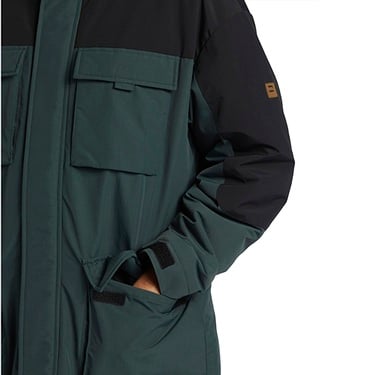  Billabong System Parka Jacket Erkek Yeşil Ceket