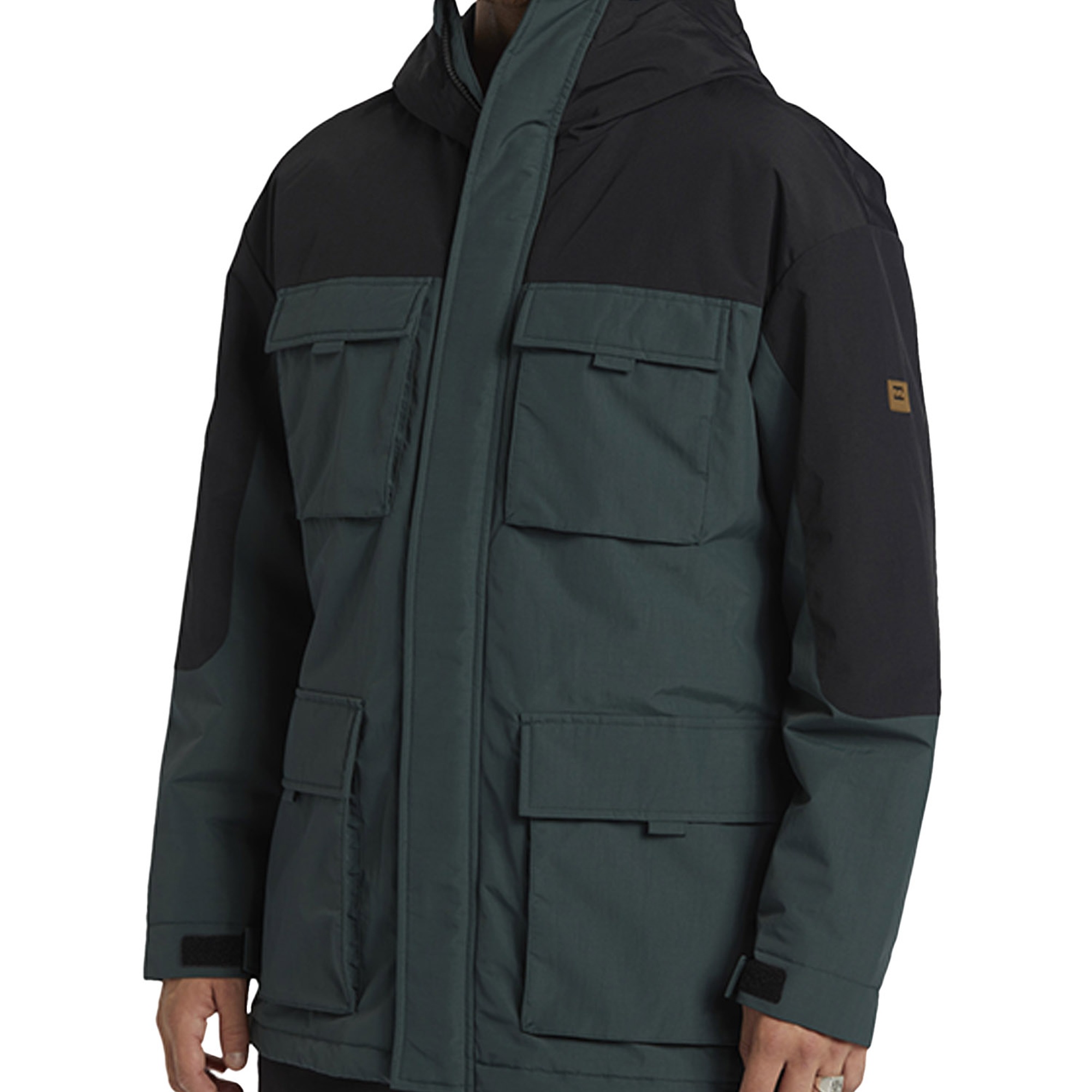 Billabong System Parka Jacket Erkek Yeşil Ceket