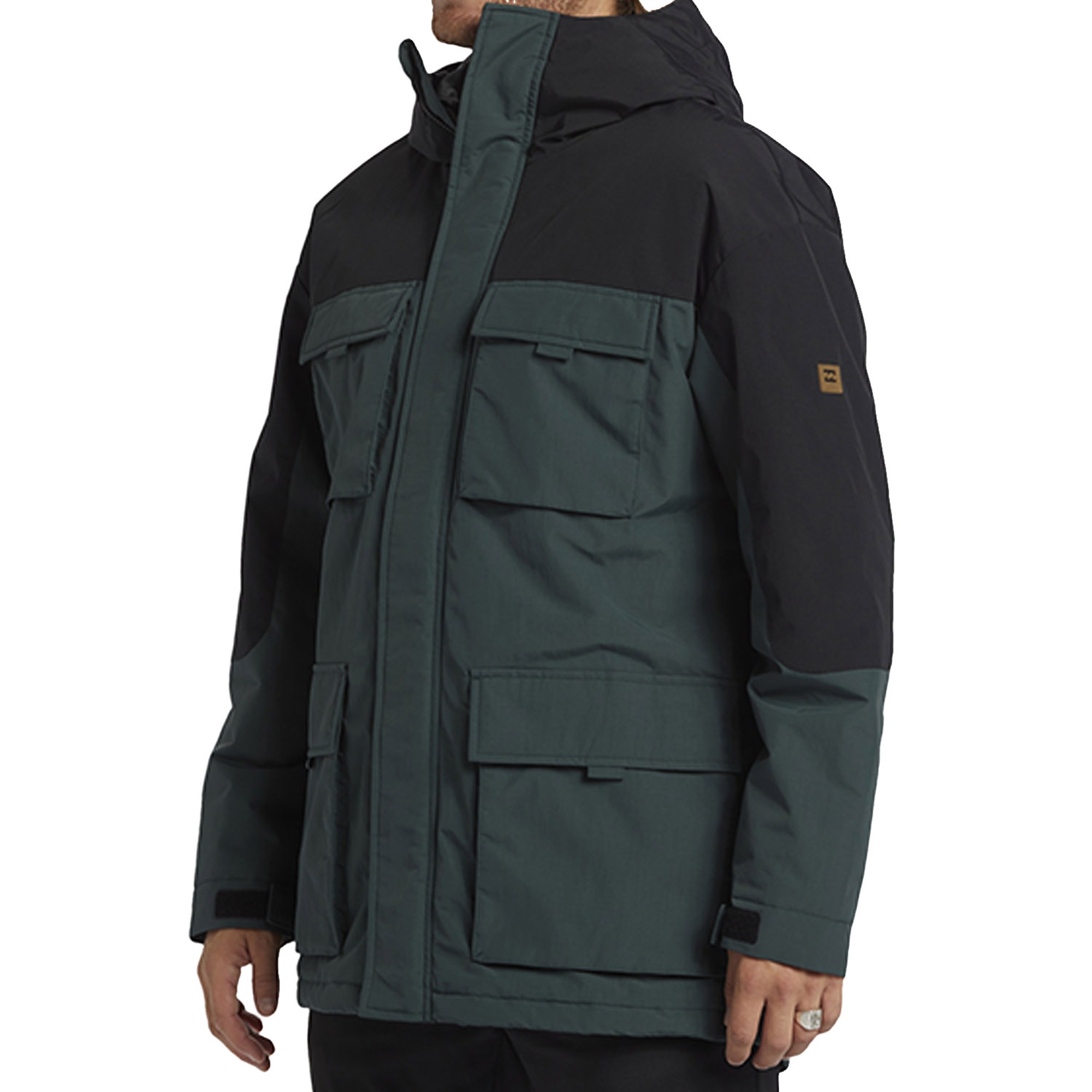 Billabong System Parka Jacket Erkek Yeşil Ceket