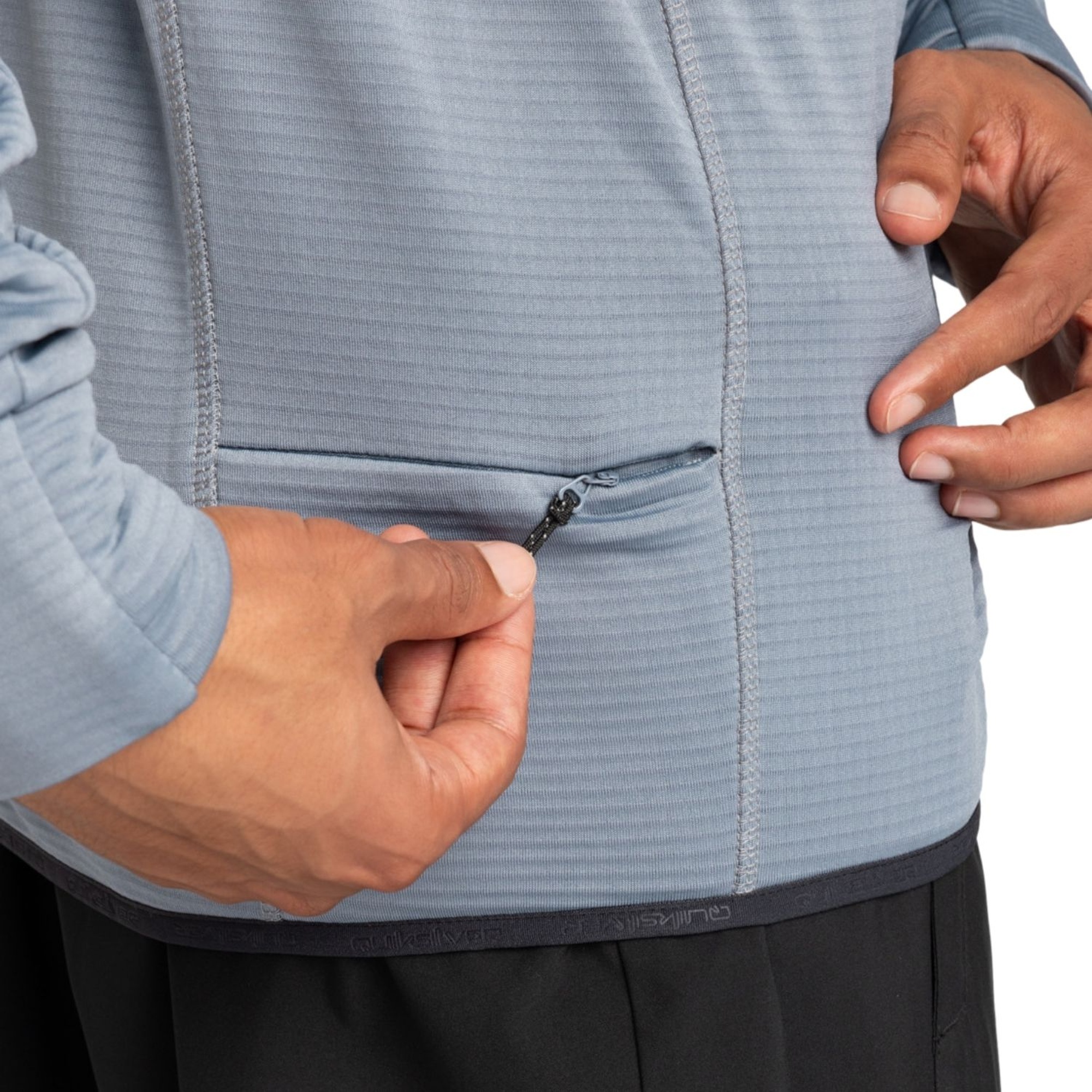 Quiksilver Steep Point Fz Fleece Erkek Polar Ceket