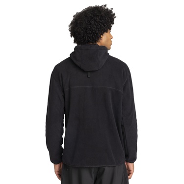  Quiksilver Sea Cliffs Hood Erkek Siyah Polar