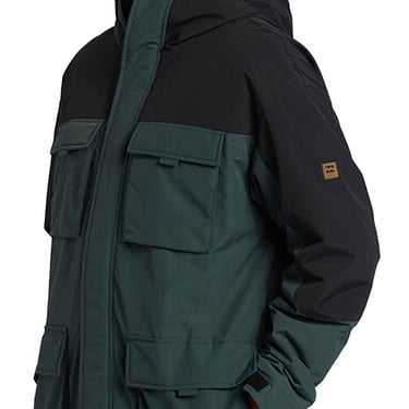  Billabong System Parka Jacket Erkek Yeşil Ceket